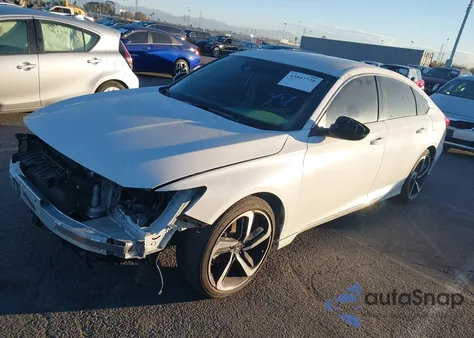 2022 Honda Accord Hybrid Sport z USA, uszkodzony, nr VIN 1HGCV3F21NA020494